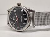 Hmt Pilot Mechanical Handwinding Movement stainless Steel Para Shock 17 Jewels Analog Dial Wrist Watch For Men