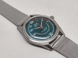 Hmt Pilot Mechanical Handwinding Movement stainless Steel Para Shock 17 Jewels Analog Dial Wrist Watch For Men