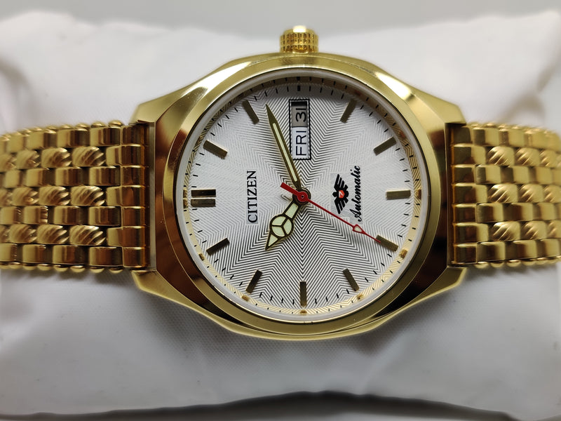 Citizen Automatic 8200 Movement stainless steel Japan Made 21 Jewels Men s Wrist Watch