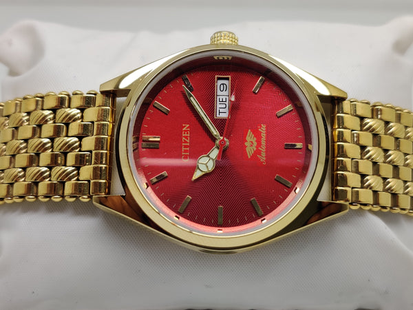 Citizen Automatic 8200 Movement stainless steel Japan Made 21 Jewels Men s Wrist Watch