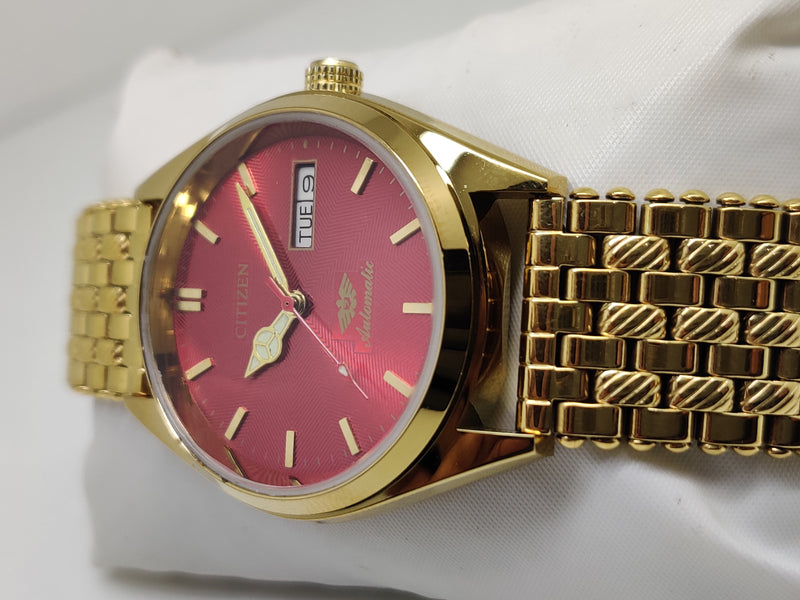 Citizen Automatic 8200 Movement stainless steel Japan Made 21 Jewels Men s Wrist Watch