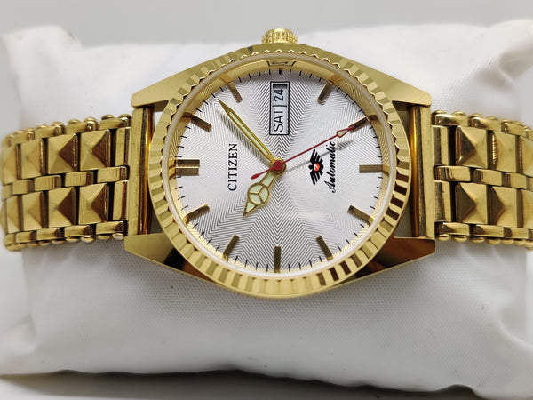 Citizen Automatic 8200 Movement stainless steel Japan Made 21 Jewels Men s Wrist Watch