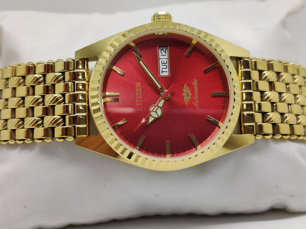 Citizen Automatic 8200 Movement stainless steel Japan Made 21 Jewels Men s Wrist Watch