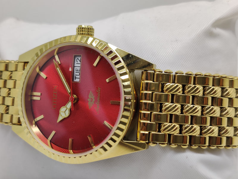 Citizen Automatic 8200 Movement stainless steel Japan Made 21 Jewels Men s Wrist Watch