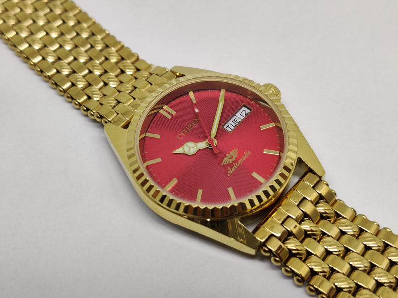 Citizen Automatic 8200 Movement stainless steel Japan Made 21 Jewels Men s Wrist Watch