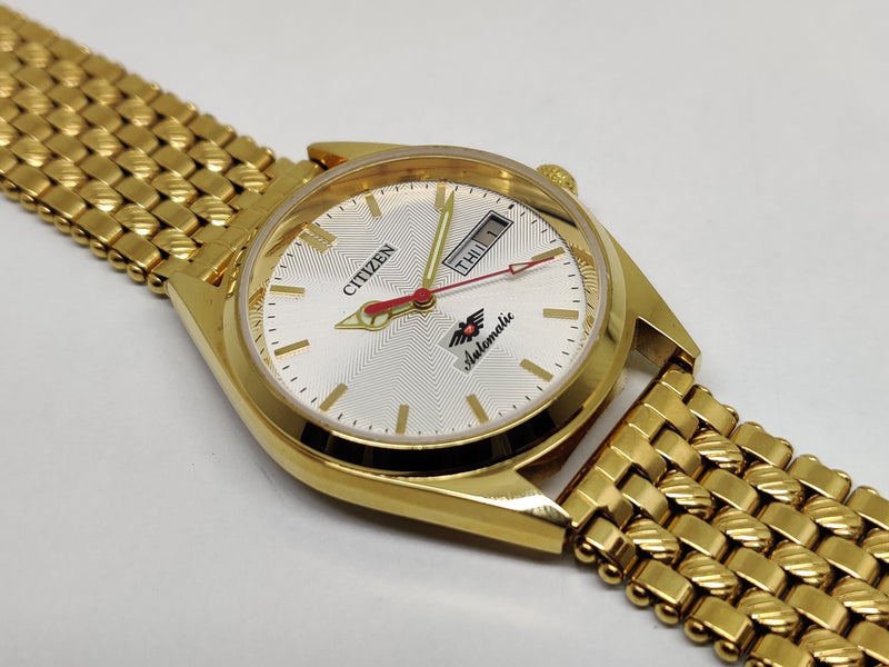 Citizen Automatic 8200 Movement stainless steel Japan Made 21 Jewels Men s Wrist Watch