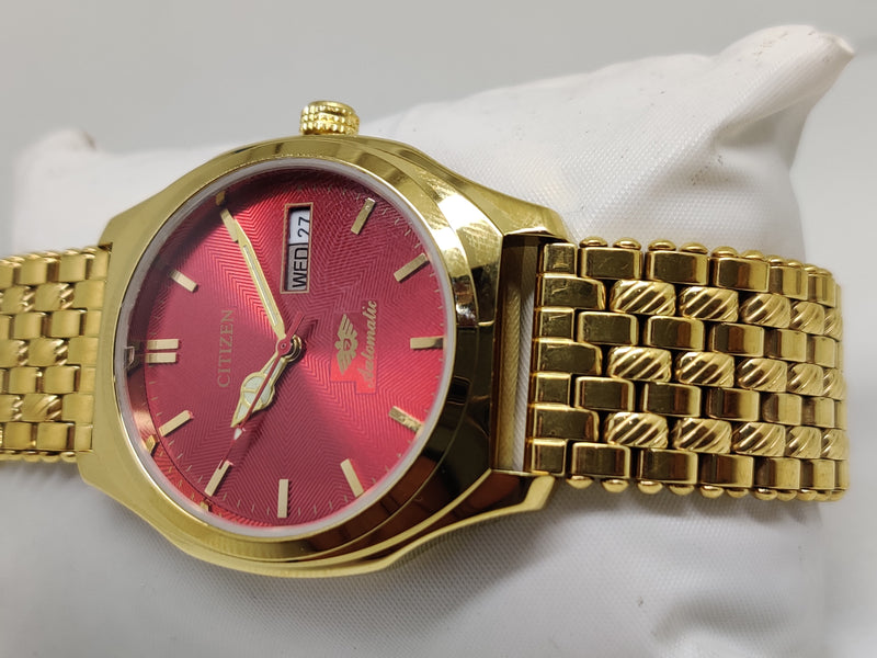 Citizen Automatic 8200 Movement stainless steel Japan Made 21 Jewels Men s Wrist Watch
