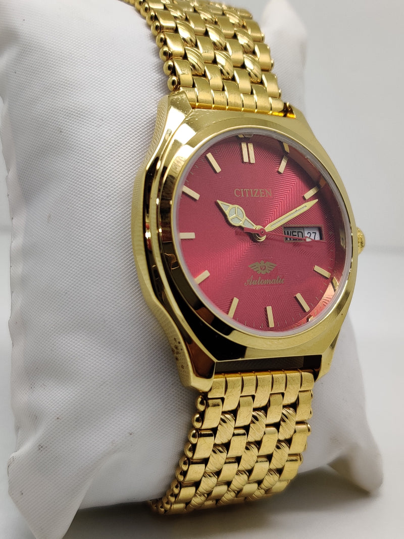 Citizen Automatic 8200 Movement stainless steel Japan Made 21 Jewels Men s Wrist Watch
