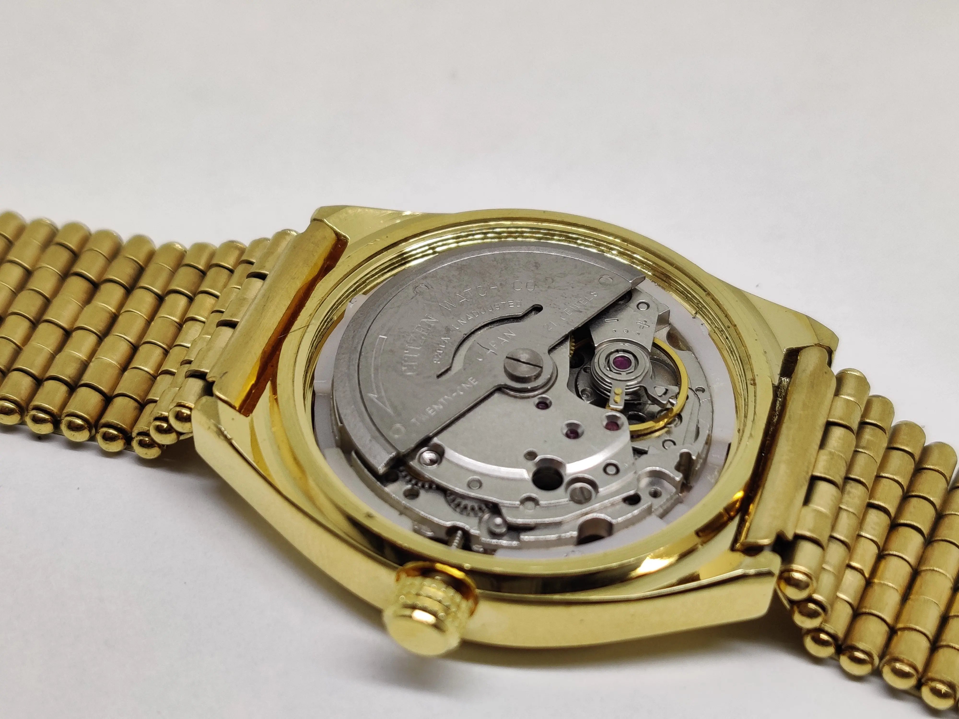 Citizen Automatic 8200 Movement stainless steel Japan Made 21 Jewels Men s Wrist Watch National Watches
