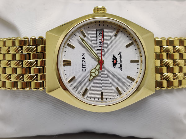 Citizen Automatic 8200 Movement stainless steel Japan Made 21 Jewels Men s Wrist Watch