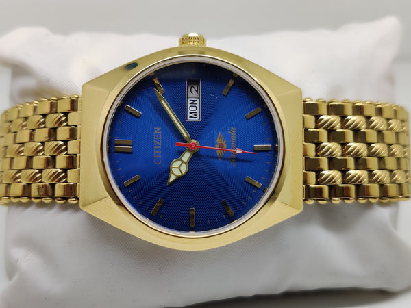 Citizen Automatic 8200 Movement stainless steel Japan Made 21 Jewels Men s Wrist Watch