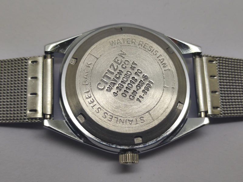 Citizen Automatic 8200 Movement stainless steel Japan Made 21 Jewels Men s Wrist Watch