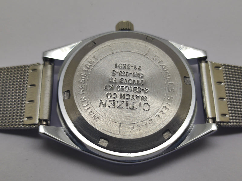 Citizen Automatic 8200 Movement stainless steel Japan Made 21 Jewels Men s Wrist Watch