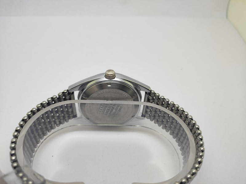Citizen Automatic 8200 Movement stainless steel Japan Made 21 Jewels Men s Wrist Watch