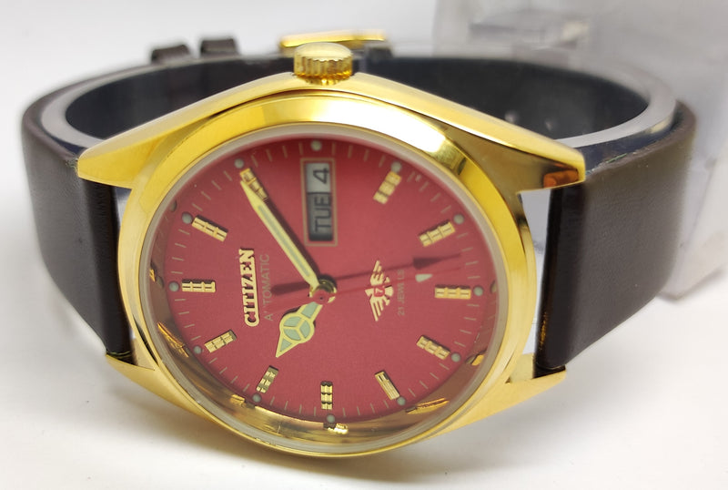 Citizen Automatic 8200 Movement stainless steel Japan Made 21 Jewels Men s Wrist Watch
