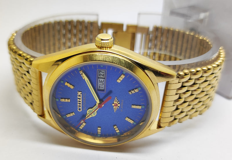 Citizen Automatic 8200 Movement stainless steel Japan Made 21 Jewels Men s Wrist Watch