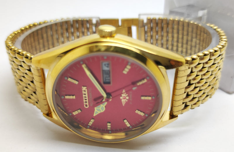 Citizen Automatic 8200 Movement stainless steel Japan Made 21 Jewels Men s Wrist Watch