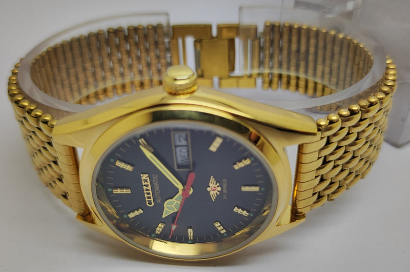 Citizen Automatic 8200 Movement stainless steel Japan Made 21 Jewels Men s Wrist Watch