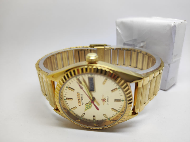 Citizen Automatic 8200 Movement stainless steel Japan Made 21 Jewels Men s Wrist Watch