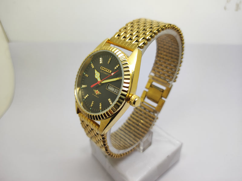 Citizen Automatic 8200 Movement stainless steel Japan Made 21 Jewels Men s Wrist Watch