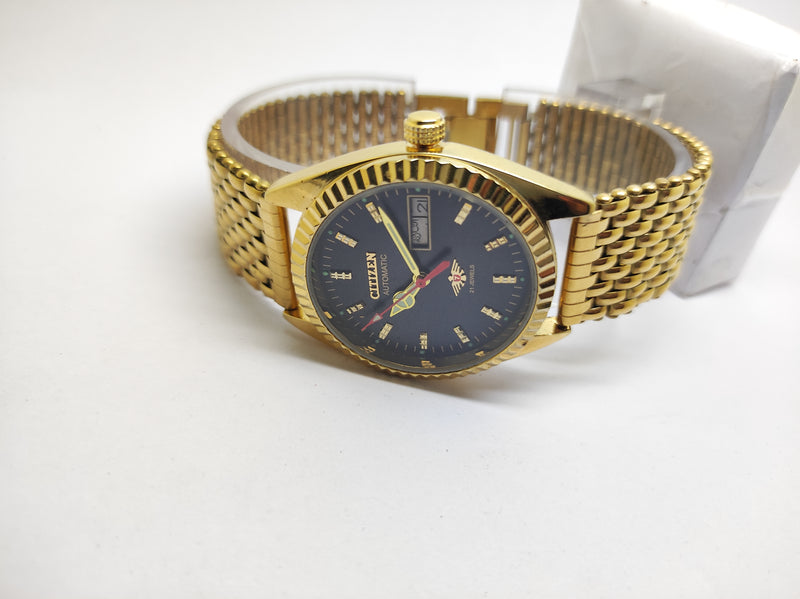 Citizen Automatic 8200 Movement stainless steel Japan Made 21 Jewels Men s Wrist Watch