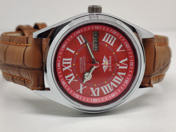 Citizen Automatic 8200 Movement stainless steel Japan Made 21 Jewels Men s Wrist Watch