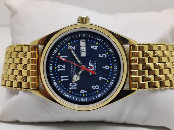 Citizen Automatic 8200 Movement stainless steel Japan Made 21 Jewels Men s Wrist Watch