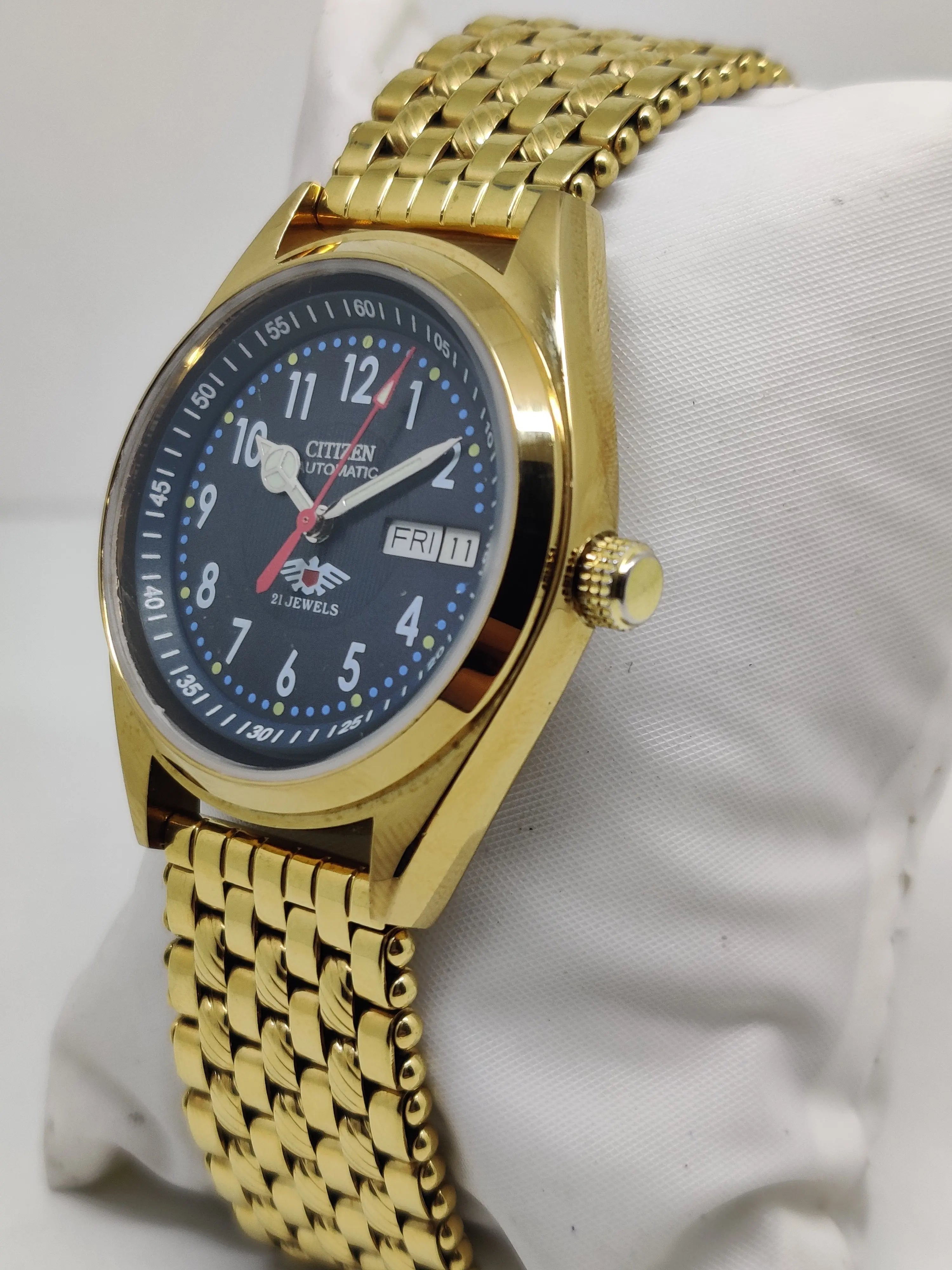 Citizen Automatic 8200 Movement stainless steel Japan Made 21 Jewels Men s Wrist Watch National Watches