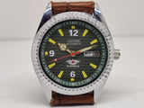 Citizen Automatic 8200 Movement stainless steel Japan Made 21 Jewels Men s Wrist Watch