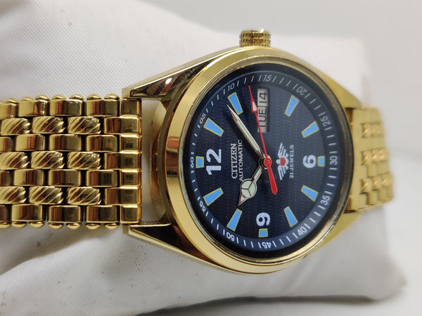 Citizen Automatic 8200 Movement stainless steel Japan Made 21 Jewels Men s Wrist Watch