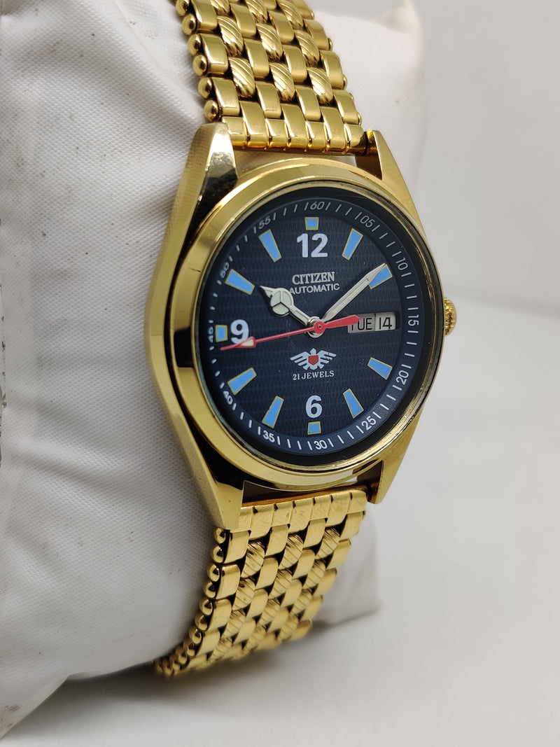 Citizen Automatic 8200 Movement stainless steel Japan Made 21 Jewels Men s Wrist Watch