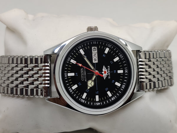 Citizen Automatic 8200 Movement stainless steel Japan Made 21 Jewels Men s Wrist Watch