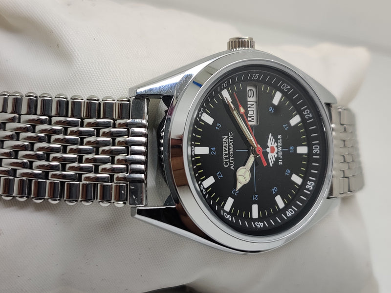 Citizen Automatic 8200 Movement stainless steel Japan Made 21 Jewels Men s Wrist Watch
