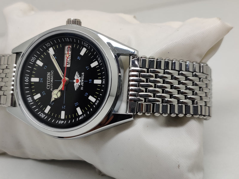 Citizen Automatic 8200 Movement stainless steel Japan Made 21 Jewels Men s Wrist Watch
