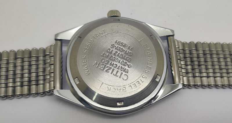Citizen Automatic 8200 Movement stainless steel Japan Made 21 Jewels Men s Wrist Watch