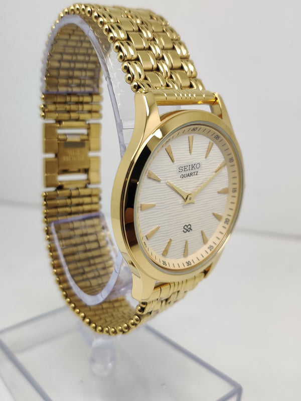 Seiko 5 Black Dial quartz Watch