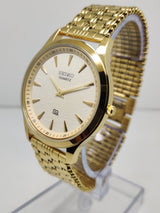 Seiko 5 Black Dial quartz Watch