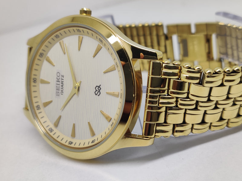 Seiko 5 Black Dial quartz Watch