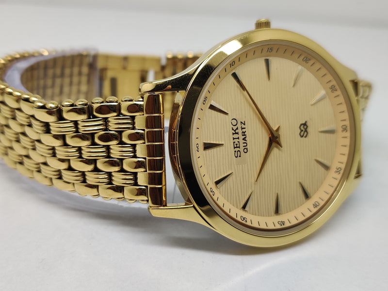 Seiko 5 Black Dial quartz Watch