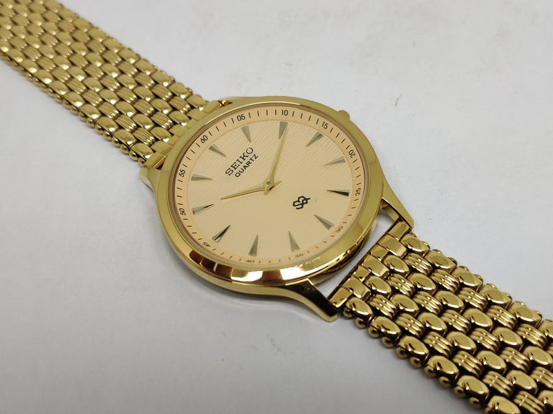 Seiko 5 Black Dial quartz Watch