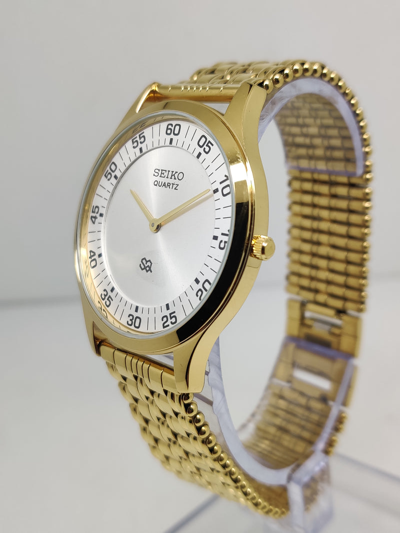 Seiko 5 Black Dial quartz Watch