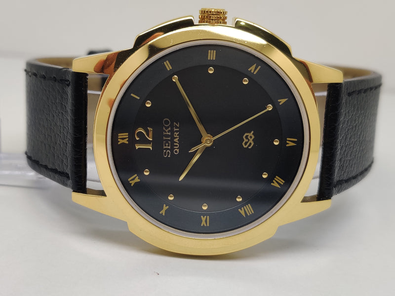 Seiko 5 Black Dial quartz Watch