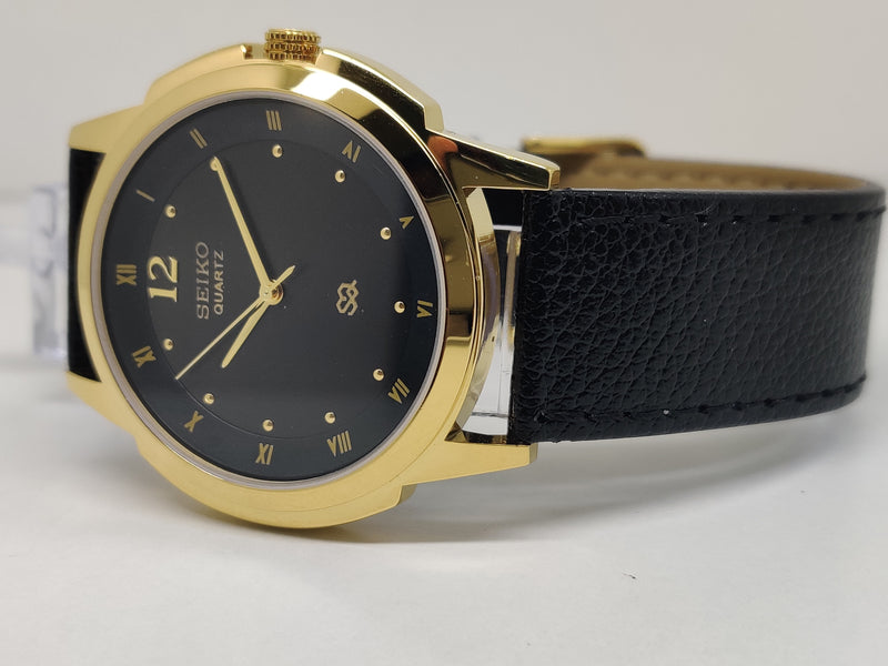 Seiko 5 Black Dial quartz Watch