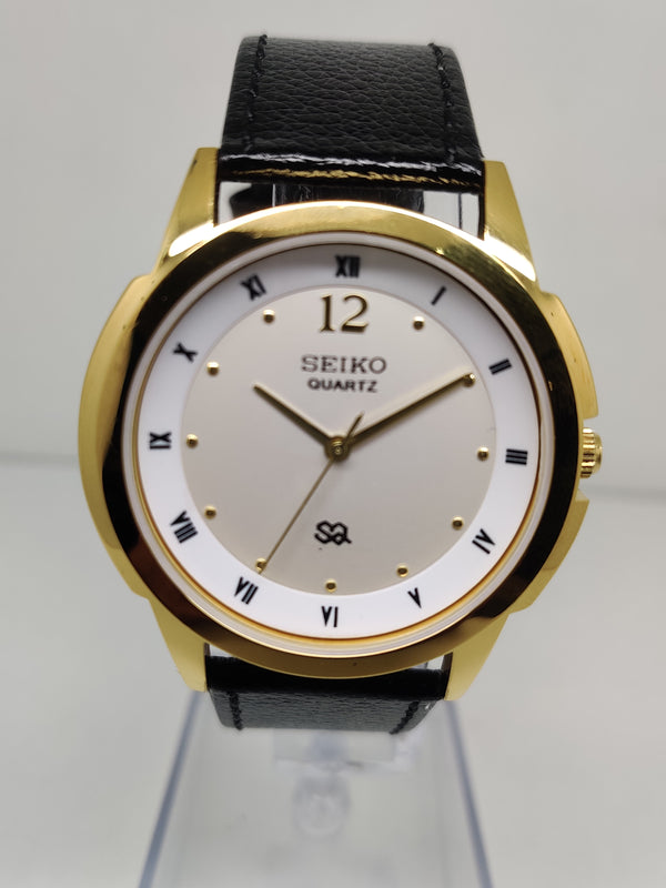 Seiko 5 Black Dial quartz Watch