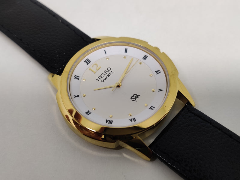 Seiko 5 Black Dial quartz Watch