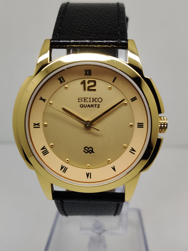 Seiko 5 Black Dial quartz Watch