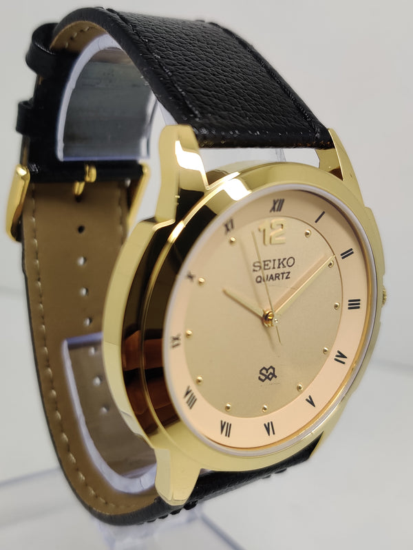 Seiko 5 Black Dial quartz Watch