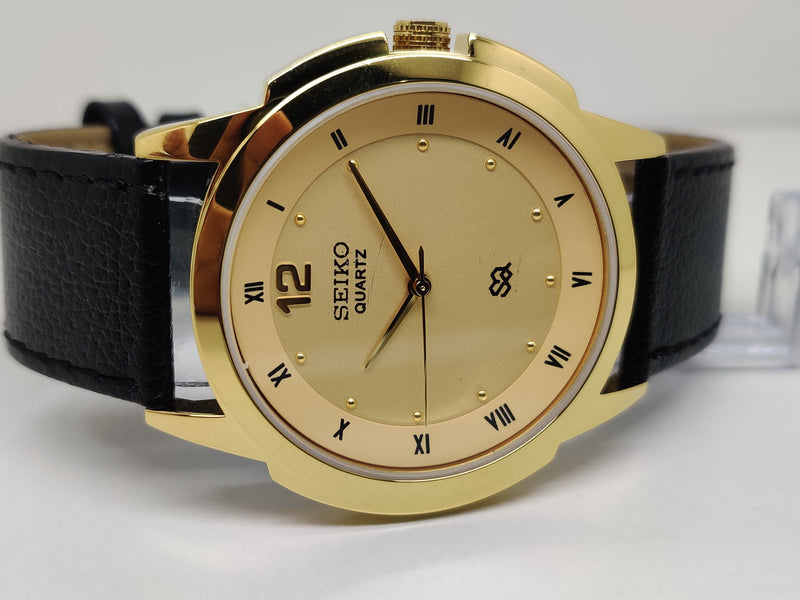 Seiko 5 Black Dial quartz Watch