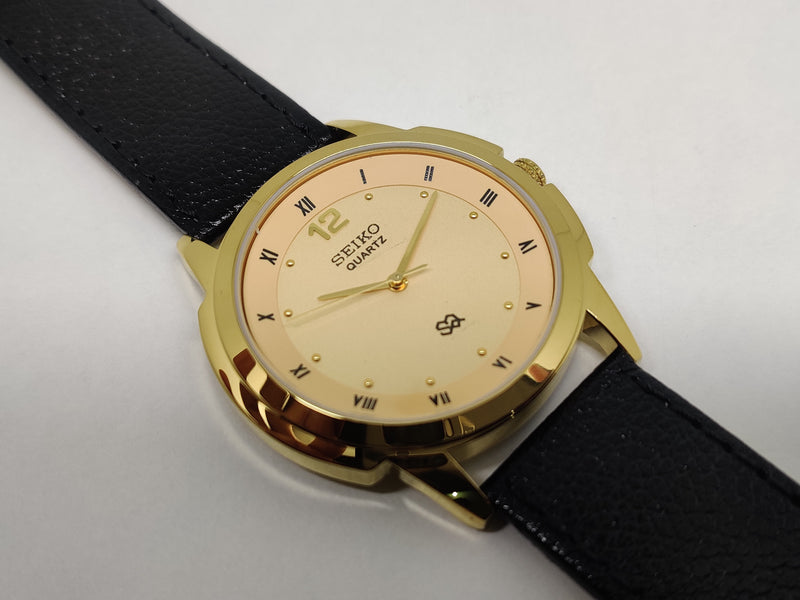 Seiko 5 Black Dial quartz Watch