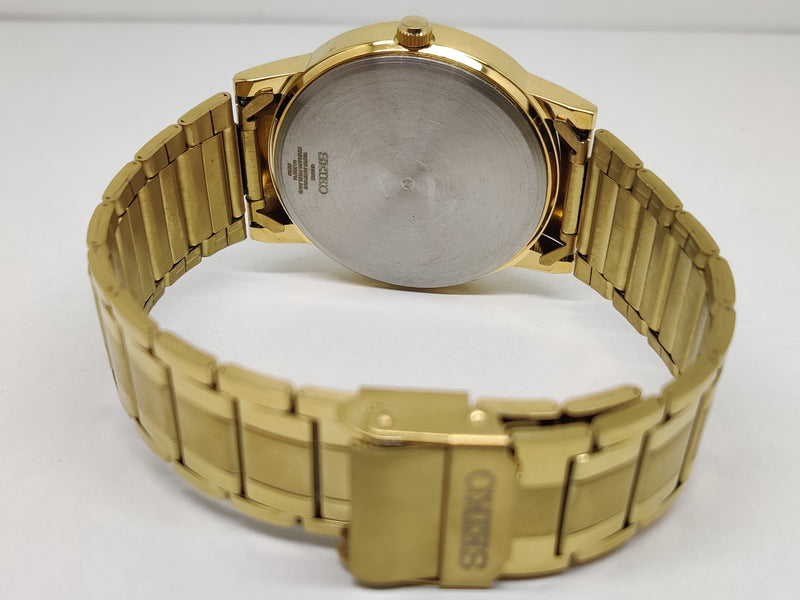 Seiko 5 Black Dial quartz Watch